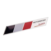 Load image into Gallery viewer, Audi Motorsport SLine Logo Trunk Emblem
