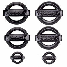Load image into Gallery viewer, 1/3pcs Nissan Logo Emblem Stickers for Sunny 2014-2020 - Carbon Fiber
