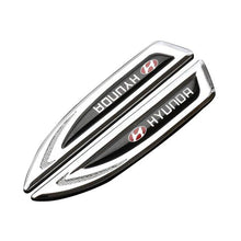 Load image into Gallery viewer, 2pcs Hyundai Fender Emblems
