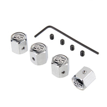 Load image into Gallery viewer, 4pcs  Prosche Logo Tire Valve Caps
