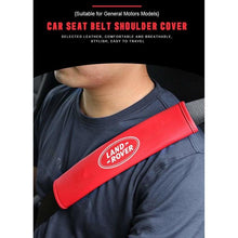 Load image into Gallery viewer, 2pcs Land Rover Logo Seat Belt Pads
