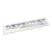 Load image into Gallery viewer, Refitting Car Front Hood Badge Rear Trunk Sticker Emblem for Land Rover DEFENDER Letters Badge Decal Decoration
