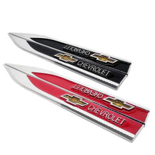 Load image into Gallery viewer, 2Pcs Chevrolet Logo Blade Fender Emblem Sticker

