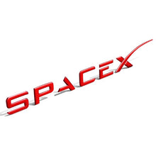 Load image into Gallery viewer, Tesla Space X 3D Metal Emblem Sticker
