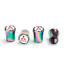 Load image into Gallery viewer, 4pcs Mitsubishi Logo Tire Valve Caps
