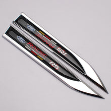 Load image into Gallery viewer, 2pcs Metal RS Racing Emblem for Ford
