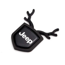 Load image into Gallery viewer, 2pcs Jeep Logo Shield Antler Emblems
