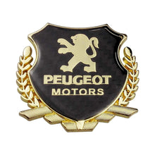 Load image into Gallery viewer, Peugeot Logo Shield Emblem Sticker
