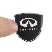 Load image into Gallery viewer, 2pcs Infiniti Logo Shield Emblems

