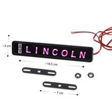 Load image into Gallery viewer, LED Light Grille Emblem for Lincoln
