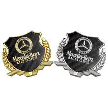 Load image into Gallery viewer, Mercedes-Benz Motors Carbon Shield Logo Emblem
