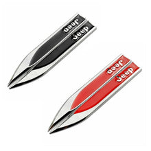 Load image into Gallery viewer, 2pcs Jeep Nameplate Fender Emblem Stickers
