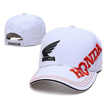 Load image into Gallery viewer, Honda Logo Baseball Cap White Black
