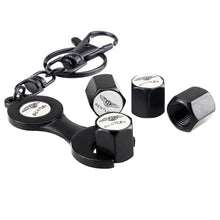 Load image into Gallery viewer, 4pcs Bentley Logo Black Wheel Tire Valve
