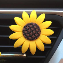 Load image into Gallery viewer, Sunflower Clip Car Air Freshener
