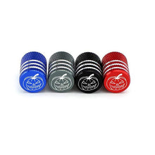 Load image into Gallery viewer, 4pcs Pumpkin Halloween Logo Tire Valve Caps
