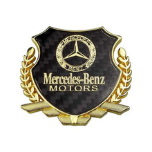 Load image into Gallery viewer, Mercedes-Benz Motors Carbon Shield Logo Emblem
