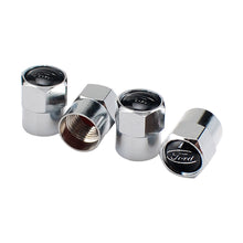 Load image into Gallery viewer, 4pcs Ford Logo Tire Valve Caps
