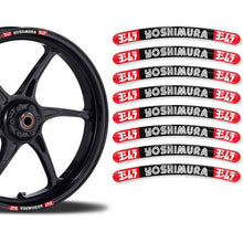 Load image into Gallery viewer, 8pcs Universal Motorcycle Wheel Rim Stickers
