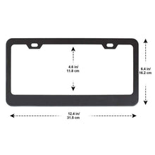 Load image into Gallery viewer, 2pcs Hyundai License Plate Frames with Screw Caps
