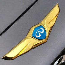 Load image into Gallery viewer, Infiniti Logo Wings Decal Emblem Sticker
