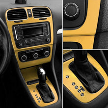 Load image into Gallery viewer, Set Car Interior Central Control Panel Cover Stickers for Volkswagen Golf 6 MK6
