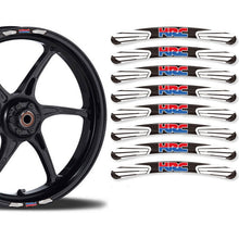 Load image into Gallery viewer, 8pcs Universal Motorcycle Wheel Rim Stickers
