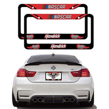 Load image into Gallery viewer, 2pcs Nascar Hendrick License Plate Frames with Screw Caps
