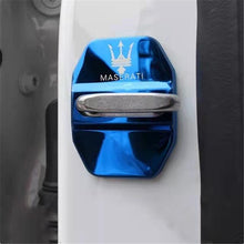 Load image into Gallery viewer, 4pcs Maserati Logo Door Lock Cover for Ghibli Levante Quattroporte
