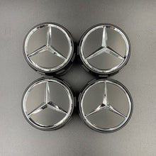 Load image into Gallery viewer, 4pcs Mercedes-Benz 75mm Wheel Center Caps
