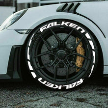 Load image into Gallery viewer, 8/4pcs Falken Rubber Wheels Rim Stickers
