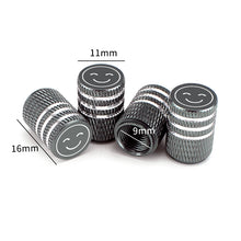 Load image into Gallery viewer, 4pcs Smiley Logo Tire Valve Caps
