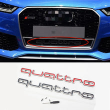 Load image into Gallery viewer, 44x4cm audi quattro emblem
