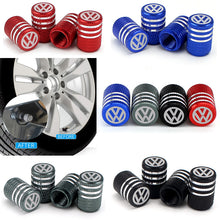 Load image into Gallery viewer, 4Pcs VW Volkswagen Tire Valve Caps

