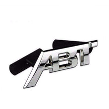 Load image into Gallery viewer, Metal Silver ABT Grille Hood Badge for VW
