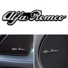 Load image into Gallery viewer, 4pcs Alfa Romeo Door Speaker Emblem Stickers
