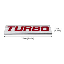 Load image into Gallery viewer, Turbo Emblem Stickers
