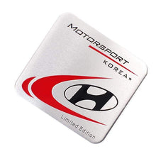 Load image into Gallery viewer, Hyundai Motorsport Korea Nameplate Trunk Emblem Sticker
