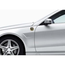 Load image into Gallery viewer, Cadillac Motors Carbon Shield Logo Emblem
