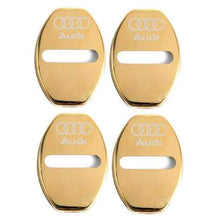 Load image into Gallery viewer, 4pcs Audi Logo Door Lock Cover for A3 A4L Q2L ect

