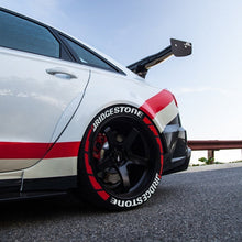 Load image into Gallery viewer, 8pcs Bridgestone Letter Wheels Tire Stickers
