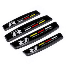 Load image into Gallery viewer, 4pcs Volkswagen Motorsport R-Line Door Edge Protection Stickers
