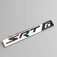 Load image into Gallery viewer, Dodge SRT 6 8 10 Emblem Stickers
