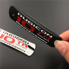 Load image into Gallery viewer, Rubicon 10th Anniversary Emblem Sticker for Jeep
