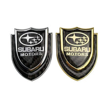 Load image into Gallery viewer, Subaru Motors Logo Shield Emblem Sticker
