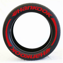 Load image into Gallery viewer, 8pcs Hankook Letter Wheels Tire Stickers
