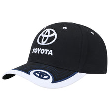 Load image into Gallery viewer, Toyota Logo Baseball Cap Black White
