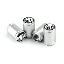 Load image into Gallery viewer, 4pcs MG Sports Logo Tire Valve Caps
