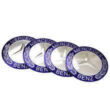Load image into Gallery viewer, 4pcs 56.5mm Mercedes-Benz Wheel Hub Stickers
