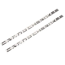 Load image into Gallery viewer, 2pcs Jeep Grand Cherokee Logo Emblem Stickers
